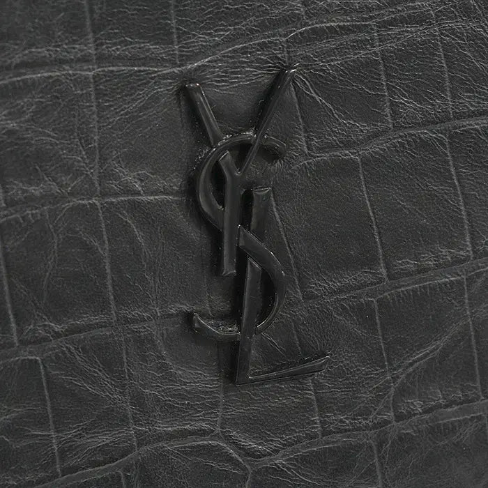 [BUNJANG] Saint Laurent Monogram Document Holder Clutch / 생로랑 485628 크록 패턴 모노그램 다큐먼트 홀더 클러치