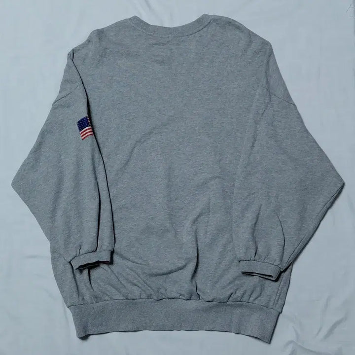 [BUNJANG] Rodeo Crowns Academy Oversized Sweatshirt / [FREE] 로데오 크라운즈 아카데미 오버핏 맨투맨 (그레이)