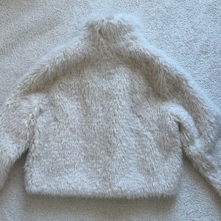 [BUNJANG] Loeuvre Fox Fur High Neck Short Jacket (Size 2) / [루에브르] 폭스퍼 하이넥 숏자켓 (사이즈2)