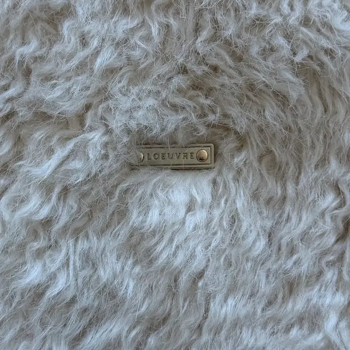 [BUNJANG] Loeuvre Fox Fur High Neck Short Jacket (Size 2) / [루에브르] 폭스퍼 하이넥 숏자켓 (사이즈2)