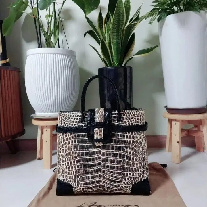 [BUNJANG] HOMIGA Crocodile Birkin Bag / 호미가 악어 버킨백