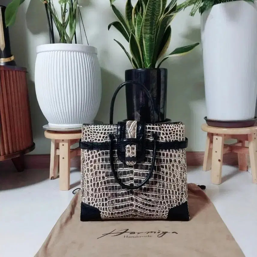 [BUNJANG] HOMIGA Crocodile Birkin Bag / 호미가 악어 버킨백