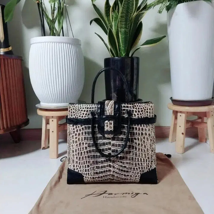 [BUNJANG] HOMIGA Crocodile Birkin Bag / 호미가 악어 버킨백