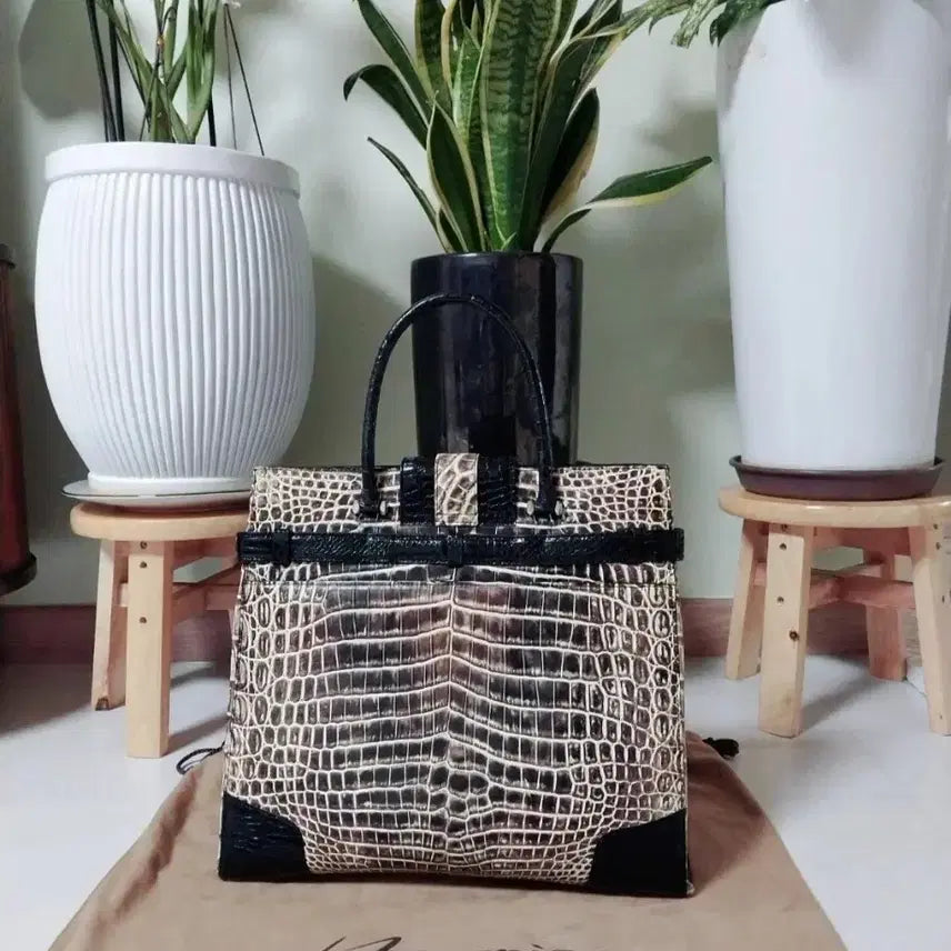[BUNJANG] HOMIGA Crocodile Birkin Bag / 호미가 악어 버킨백