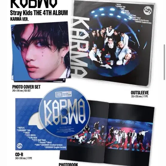 [BUNJANG] Stray Kids Karma Album Karma Version / Stray Kids Karma 앨범  카르마 버전