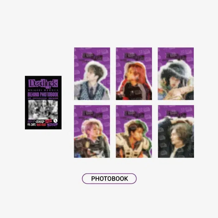 [BUNJANG] Xdinary Heroes XDiz Deadlock Mini Photobook Set Sealed / 엑스디너리 히어로즈 엑디즈 데드락 미니 포토북 세트 미개봉