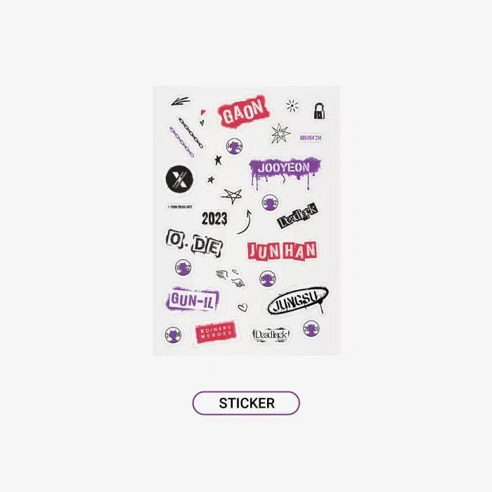 [BUNJANG] Xdinary Heroes XDiz Deadlock Mini Photobook Set Sealed / 엑스디너리 히어로즈 엑디즈 데드락 미니 포토북 세트 미개봉