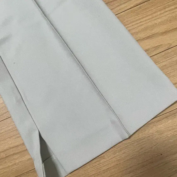 [BUNJANG] FLAT Beige Slacks / (새상품)도매택 FLAT 플랫 슬랙스 베이지