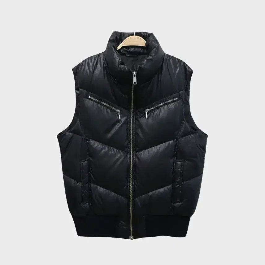 [BUNJANG] PAZZO DENIM STORE Black Padded Vest / PAZZO DENIM STORE Black 패딩 조끼