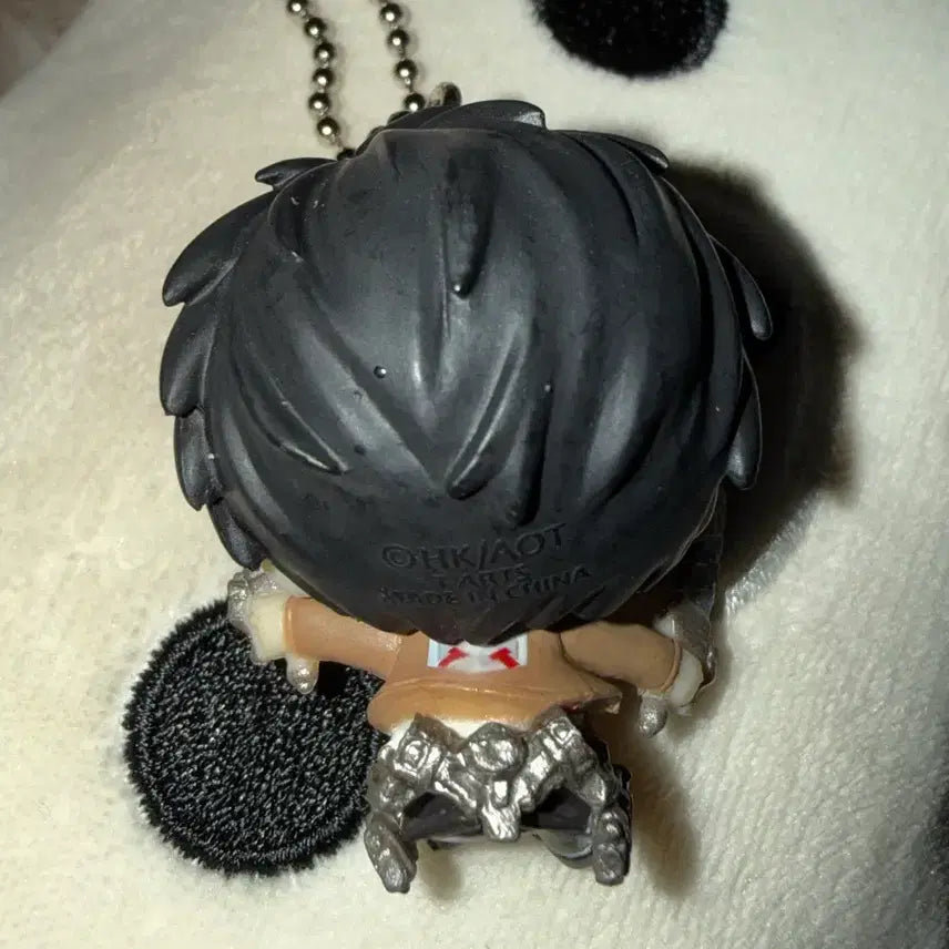 [BUNJANG] Attack on Titan Eren Chimi-Chara Mini Figure Keychain / [진격의 거인] 에렌 카라코레 치미캬라 키링 가챠 미니 피규어 스트랩