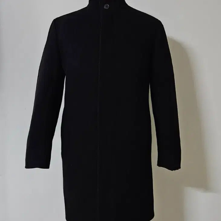 [BUNJANG] Theory Wool Cashmere Long Coat / 95)띠어리 울 캐시미어 블랙 백화점판 고급 롱코트