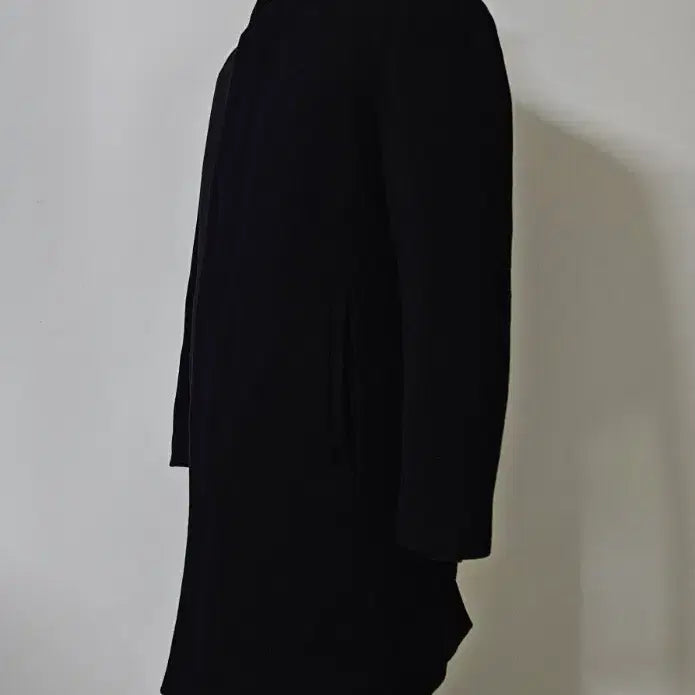 [BUNJANG] Theory Wool Cashmere Long Coat / 95)띠어리 울 캐시미어 블랙 백화점판 고급 롱코트