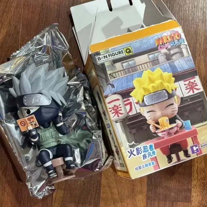 [BUNJANG] Naruto Ichiraku Ramen Kakashi Figure / 나루토 일락 라멘 피규어 카카시 팝마트