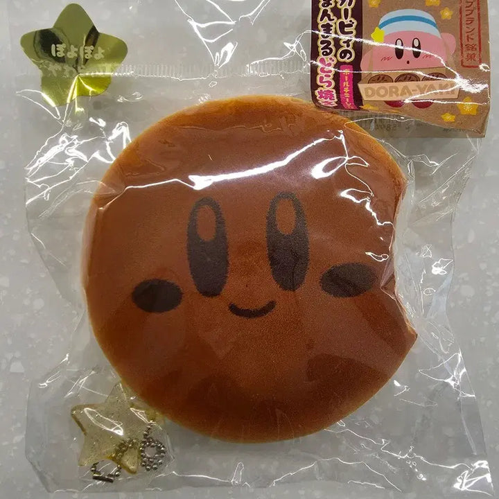 [BUNJANG] Kirby Dorayaki Squishy Keyring / 별의커비 도라야끼 스퀴시 키링