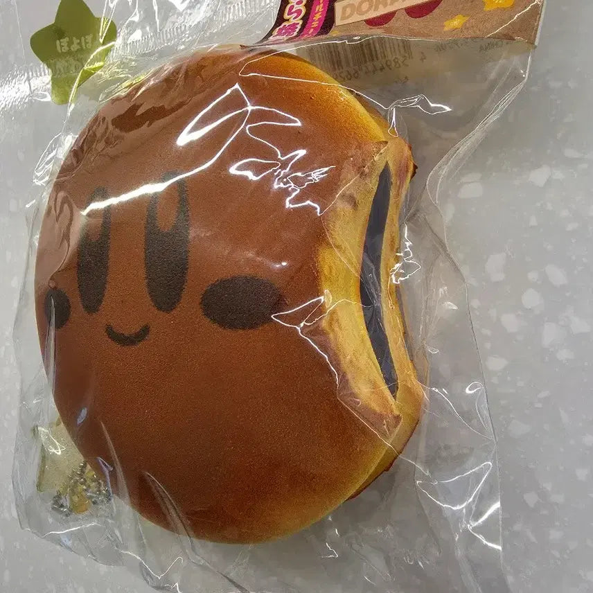 [BUNJANG] Kirby Dorayaki Squishy Keyring / 별의커비 도라야끼 스퀴시 키링