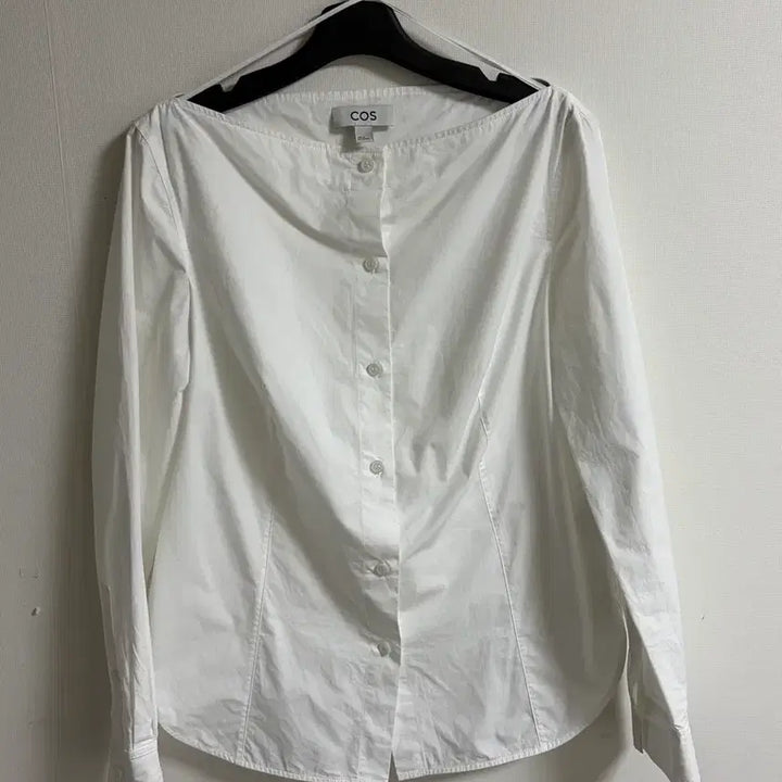 [BUNJANG] COS Boat Neck Cotton Shirt / COS 코스 보트넥 코튼 셔츠 32