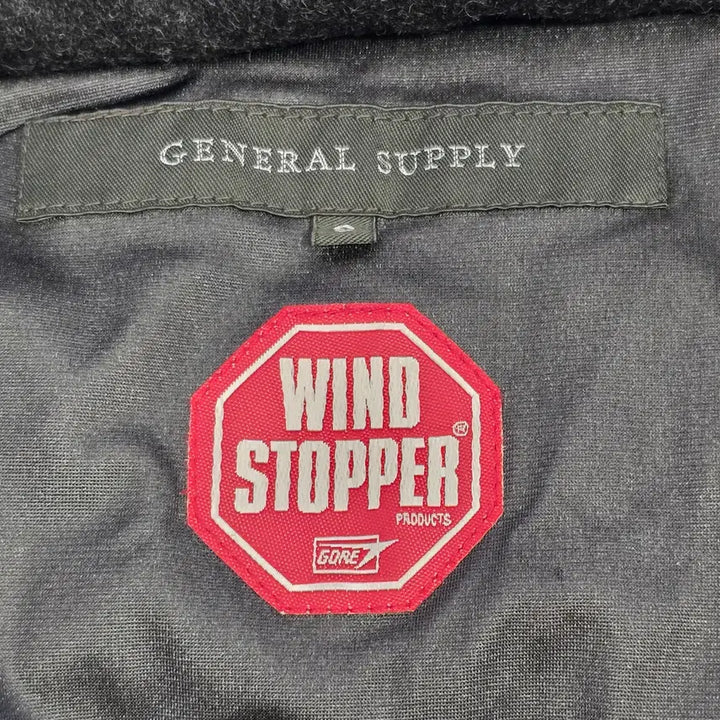 [BUNJANG] General Supply Gore Windstopper Down Short Padded Jacket / 제너럴서플라이 고어 윈드스토퍼 다운 패딩 울소재 숏패딩 남성