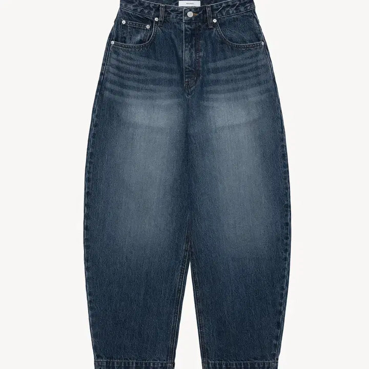 [BUNJANG] Moondal Denver Curved Denim Deep Blue Jeans / 문달 Denver Curved Denim Deep Blue 데님 팬츠