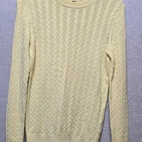 [BUNJANG] Uniqlo Cable Knit Sweater / 유니클로 꽈배기 니트