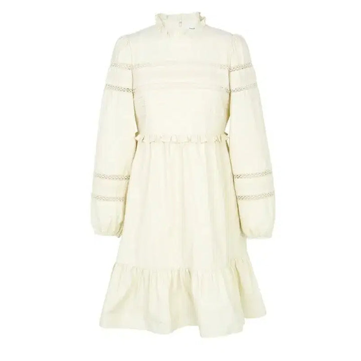 [BUNJANG] Roem Lace Punching Dress (Ivory) / 로엠 레이스 펀칭 원피스 새제품(아이보리) 판매합니다.