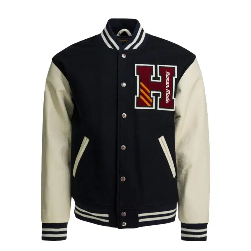 [BUNJANG] Human Made Varsity Jacket / 휴먼메이드 바시티 자킷