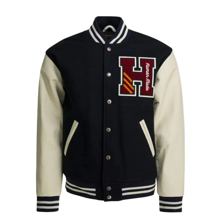 [BUNJANG] Human Made Varsity Jacket / 휴먼메이드 바시티 자킷