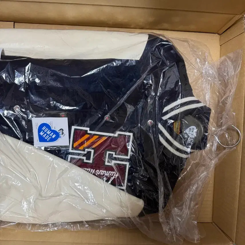 [BUNJANG] Human Made Varsity Jacket / 휴먼메이드 바시티 자킷