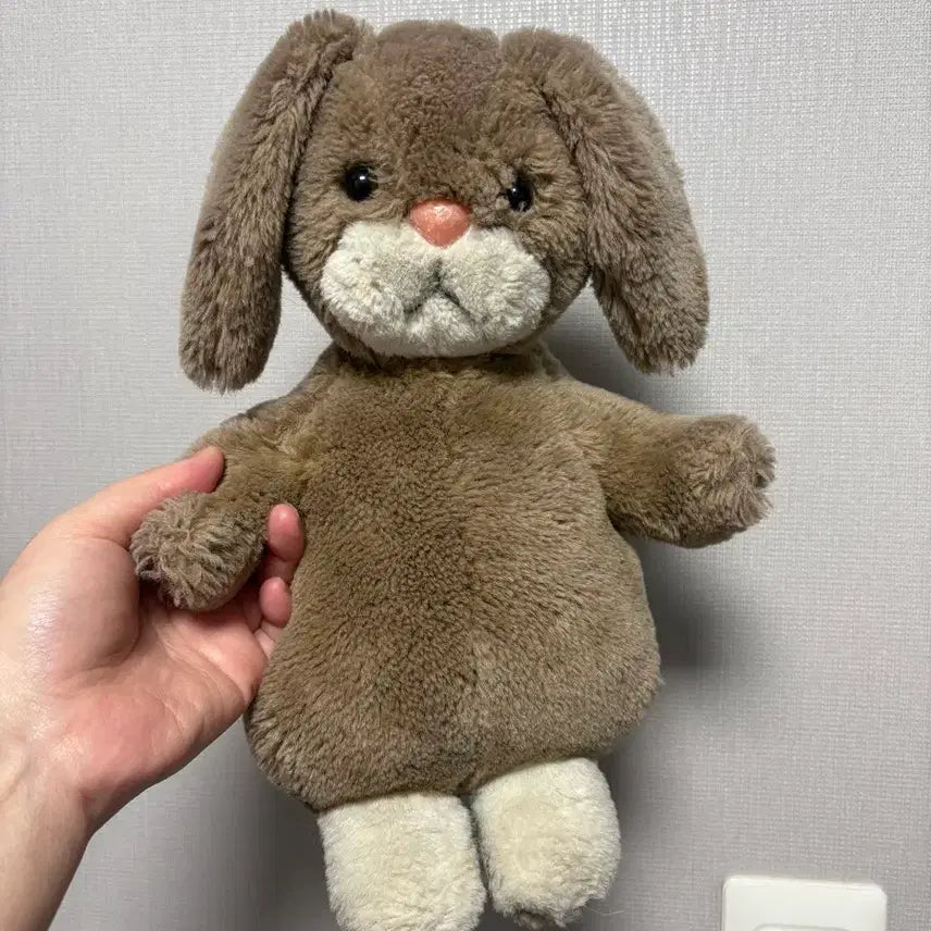 [BUNJANG] Brown Bunny Plushie / 토끼 인형 브라운 봉제인형