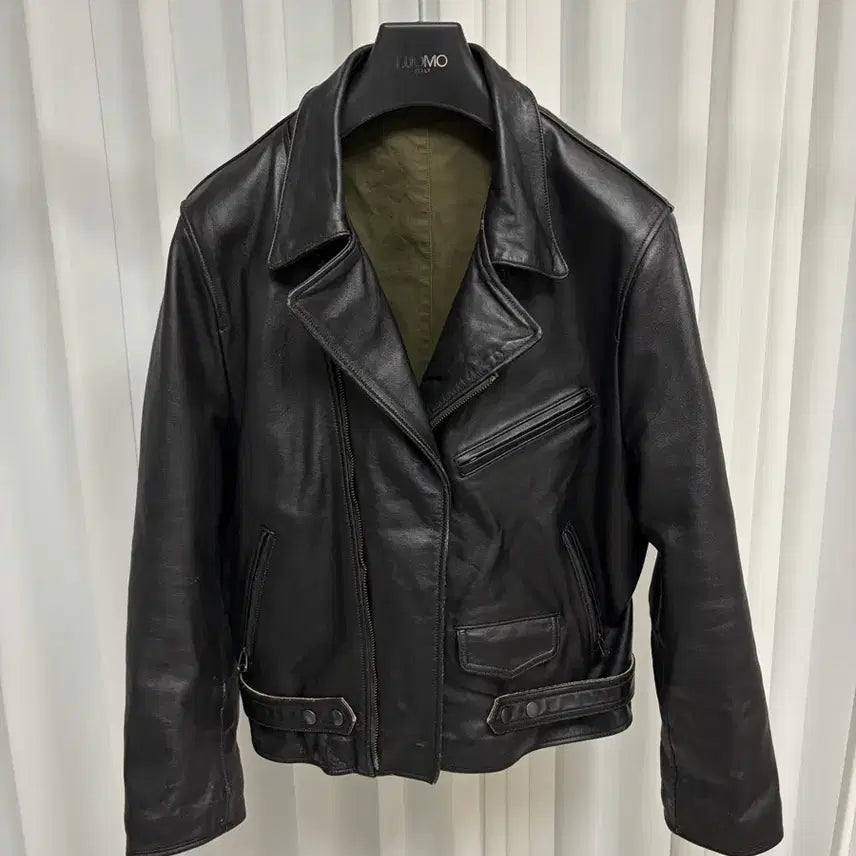 [BUNJANG] DR Project Leather Jacket / [2] 드레프로젝트 DR-jacket 레더자켓