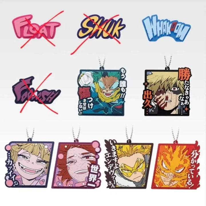 [BUNJANG] My Hero Academia Rubber Stand (7 Types) / (미개봉) 나히아 제일복권 J상 러버 스탠드 7종