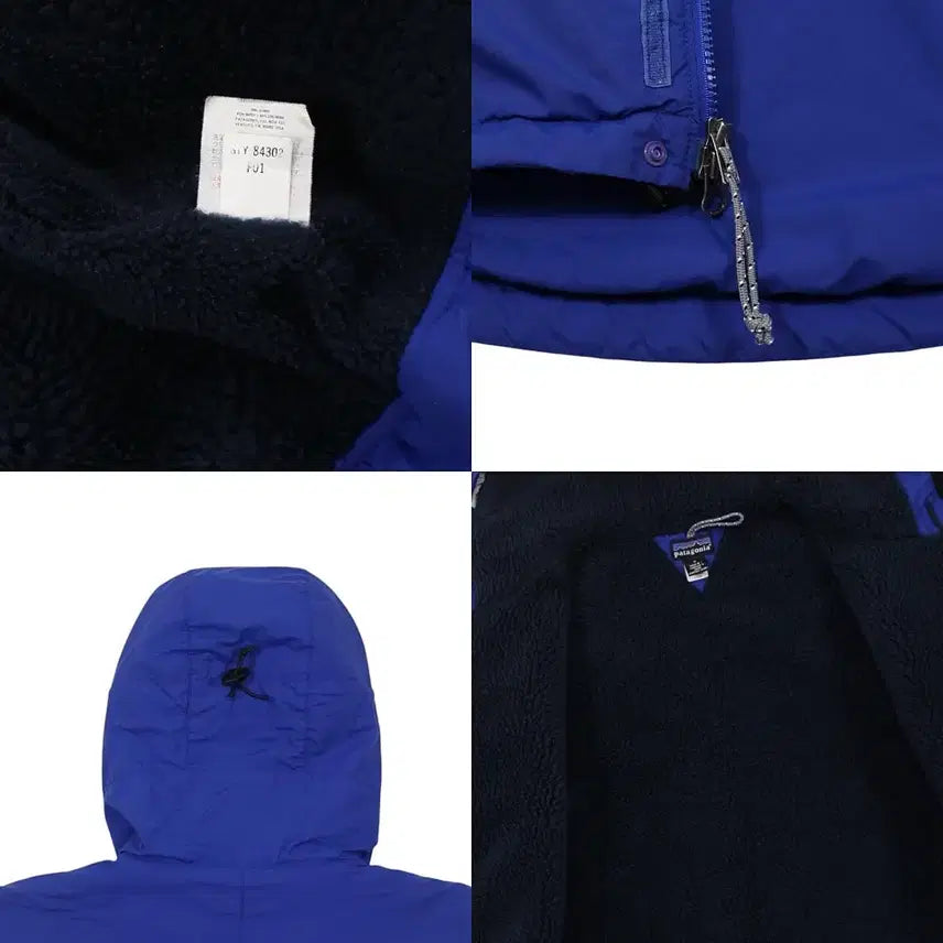 [BUNJANG] Patagonia Inferno Jacket Blue Deep Pile Lining Vintage / 2001 파타고니아 인퍼노 자켓 블루 딥파일 안감 빈티지