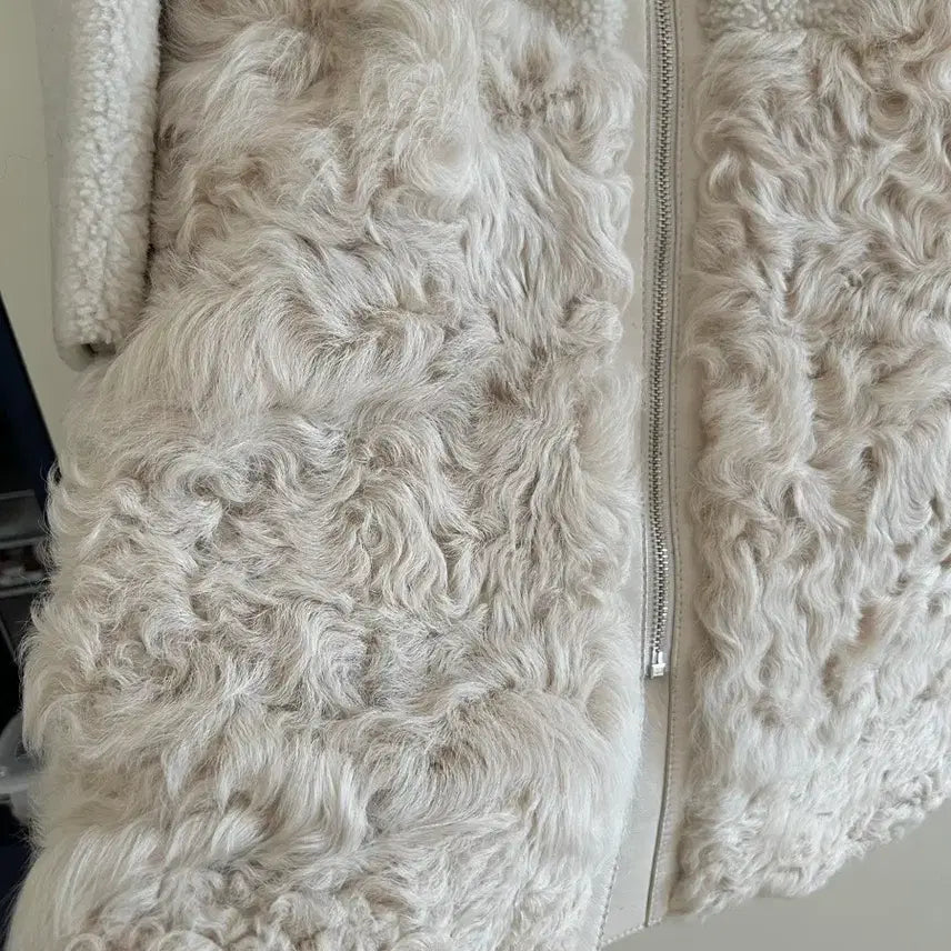 [BUNJANG] Real Shearling Mouton Coat / 리얼 양털 무스탕 코트