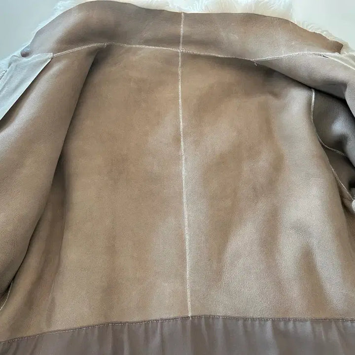 [BUNJANG] Real Shearling Mouton Coat / 리얼 양털 무스탕 코트