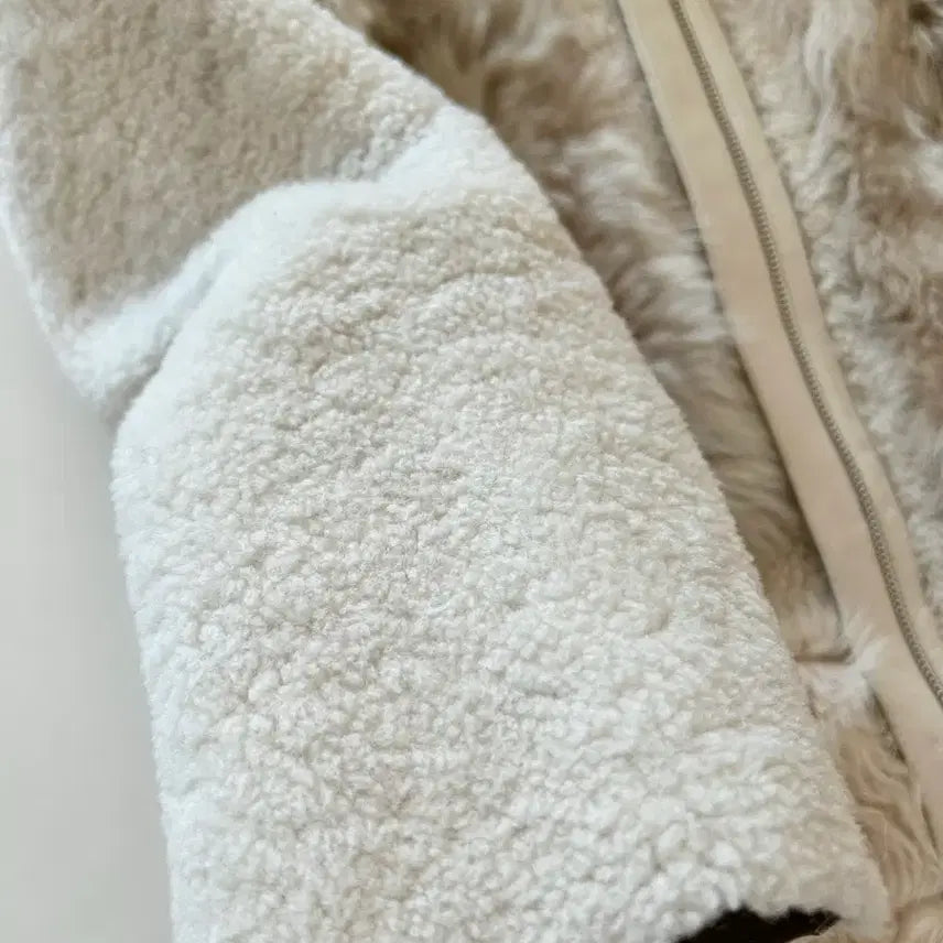 [BUNJANG] Real Shearling Mouton Coat / 리얼 양털 무스탕 코트