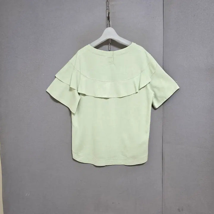 [BUNJANG] ZIC JIGOTT Frill Detail T-shirt FF / 지컷 프릴처리포인트 티셔츠 FF  n1255