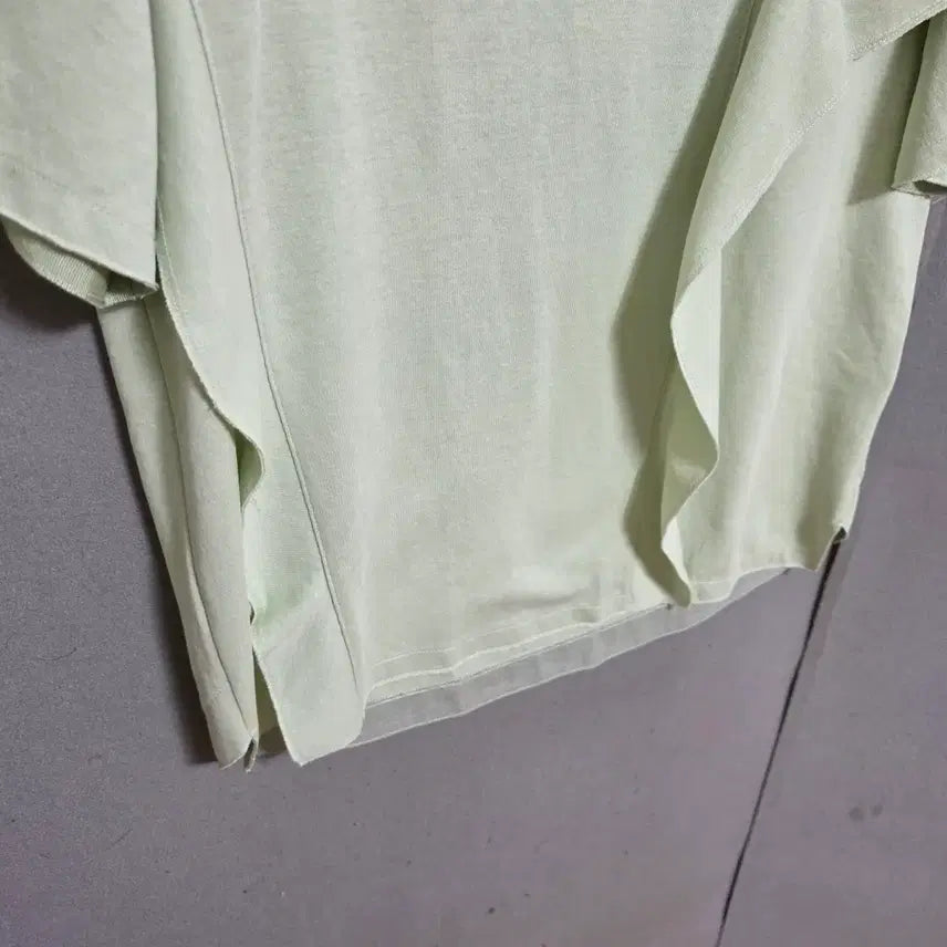 [BUNJANG] ZIC JIGOTT Frill Detail T-shirt FF / 지컷 프릴처리포인트 티셔츠 FF  n1255