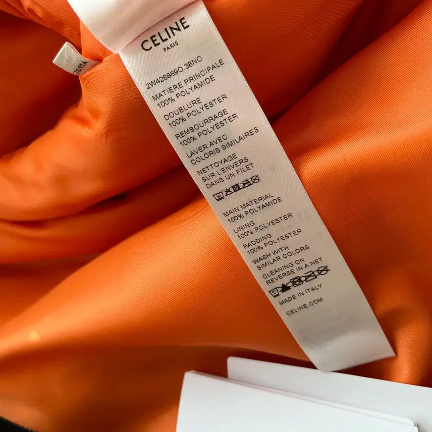 [BUNJANG] Celine Bomber Jacket Black (Size 50) / 셀린느 백로고 봄버 자켓 블랙 50 사이즈