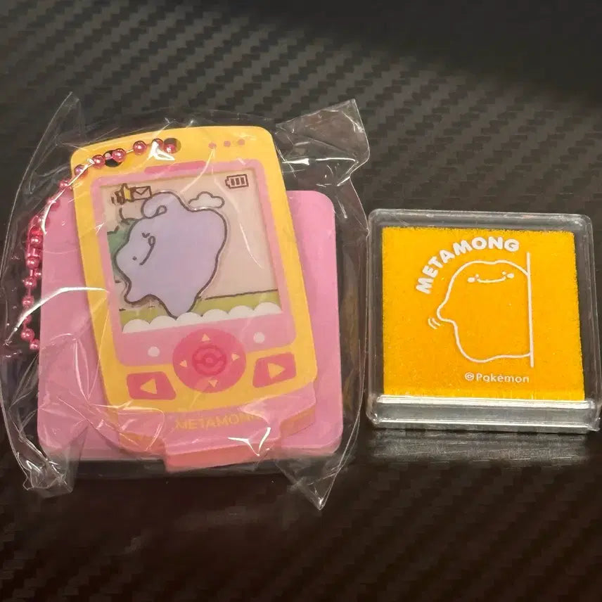 [BUNJANG] Meta Mong Acrylic Stamp / 잠실 메타몽 팝업 아크릴 스탬프 가챠