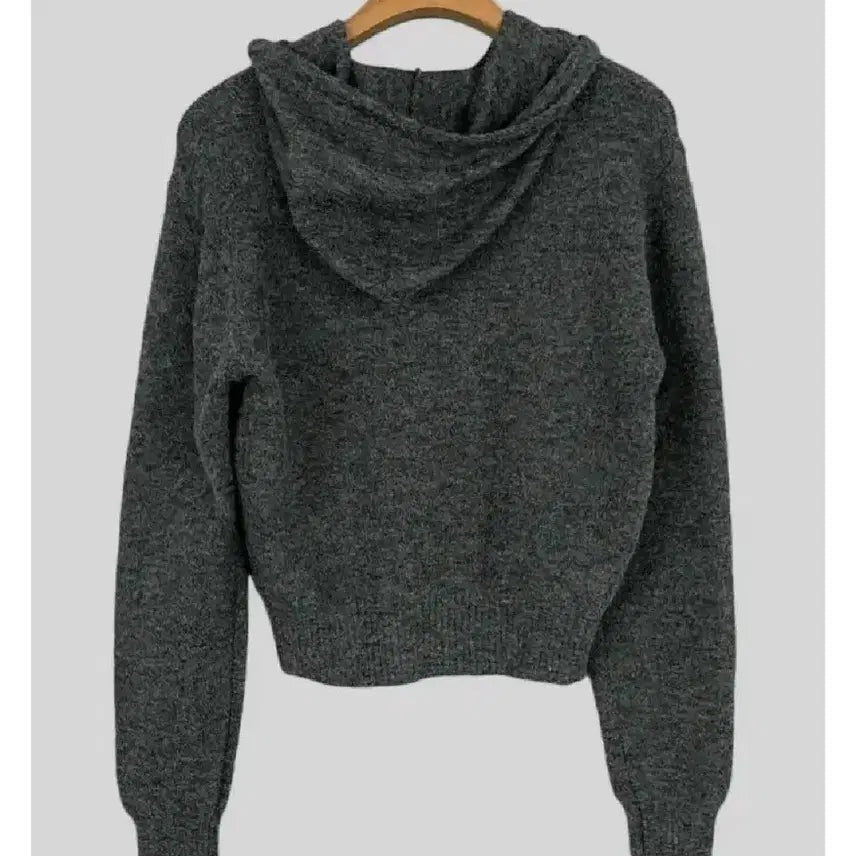 [BUNJANG] Autumn Koi Hooded Knit Black / 어텀 코이 후드 니트 - 블랙