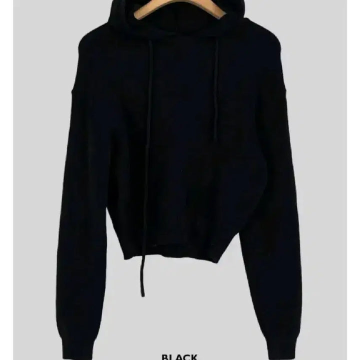 [BUNJANG] Autumn Koi Hooded Knit Black / 어텀 코이 후드 니트 - 블랙