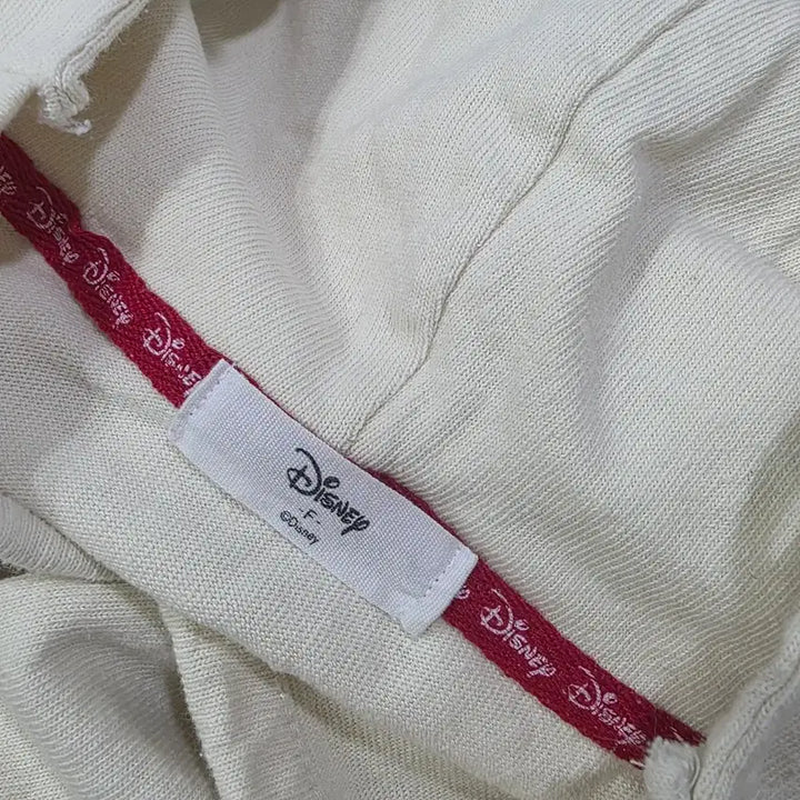 [BUNJANG] Mickey Mouse Ivory Hooded Long Dress / 미키마우스 후드 롱 원피스 아이보리