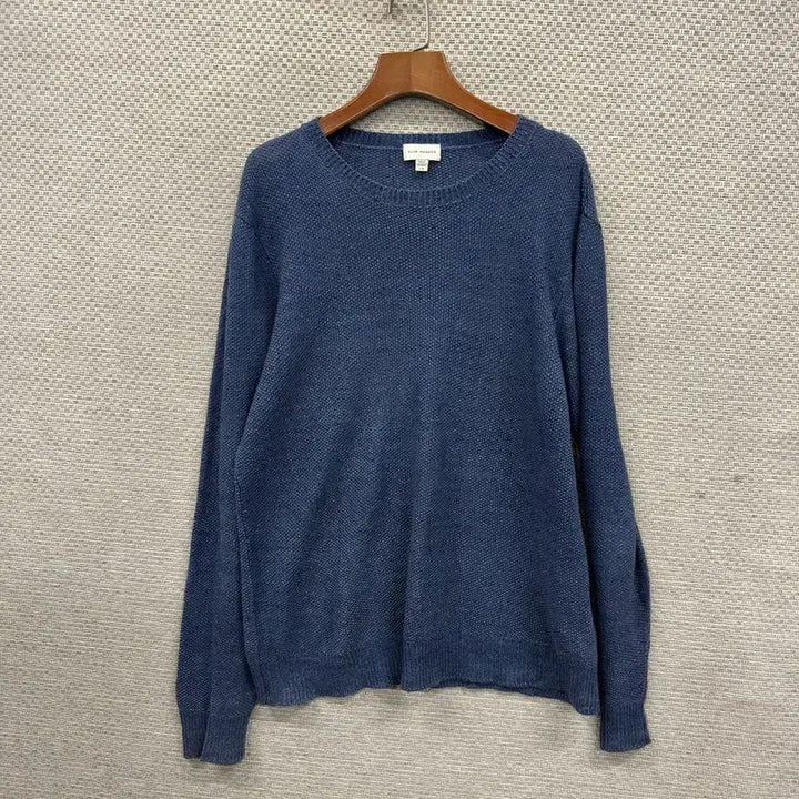 [SOLD OUT] 클럽모나코 캐주얼 라운드넥 린넨 니트 스웨터 L M10006
