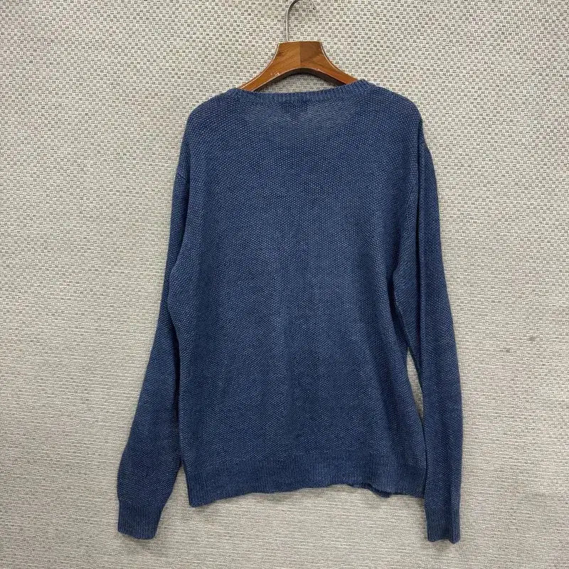 [SOLD OUT] 클럽모나코 캐주얼 라운드넥 린넨 니트 스웨터 L M10006