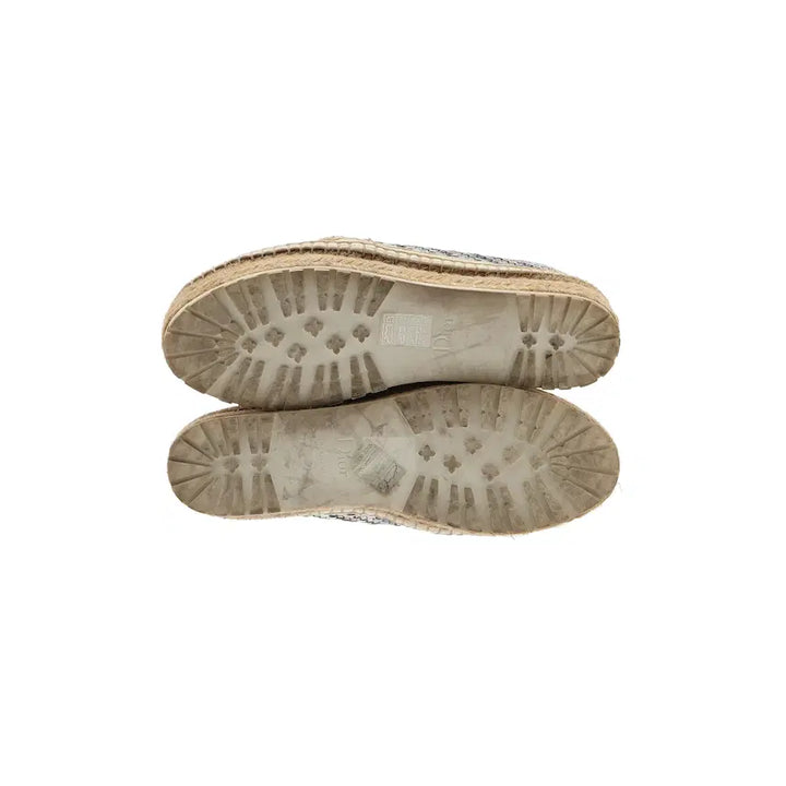 [BUNJANG] Dior Espadrilles Silver - 37.5 / 디올 에스파듀 실버 - 37.5