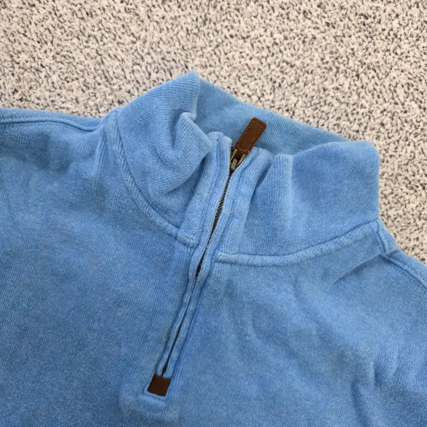 [BUNJANG] Polo Ralph Lauren Loose Fit Half-Zip Knit Sweater / [L] 폴로 랄프로렌 루즈핏 반집업 니트 0121J