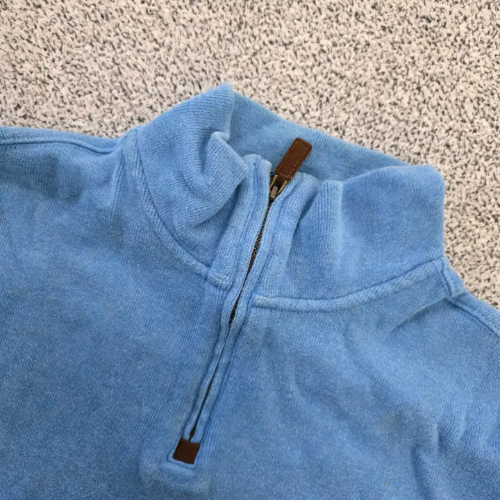[BUNJANG] Polo Ralph Lauren Loose Fit Half-Zip Knit Sweater / [L] 폴로 랄프로렌 루즈핏 반집업 니트 0121J