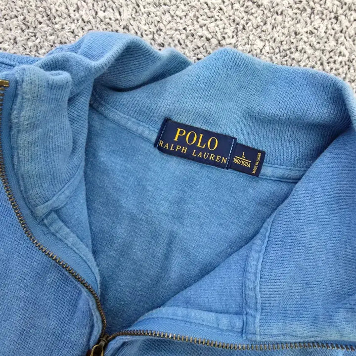 [BUNJANG] Polo Ralph Lauren Loose Fit Half-Zip Knit Sweater / [L] 폴로 랄프로렌 루즈핏 반집업 니트 0121J