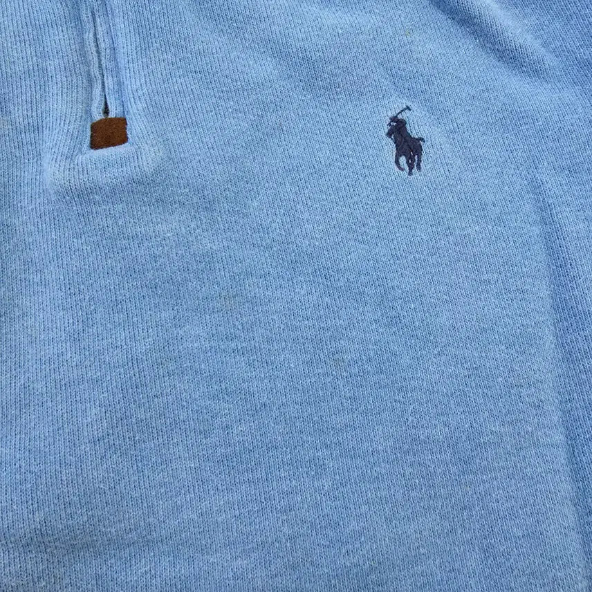[BUNJANG] Polo Ralph Lauren Loose Fit Half-Zip Knit Sweater / [L] 폴로 랄프로렌 루즈핏 반집업 니트 0121J