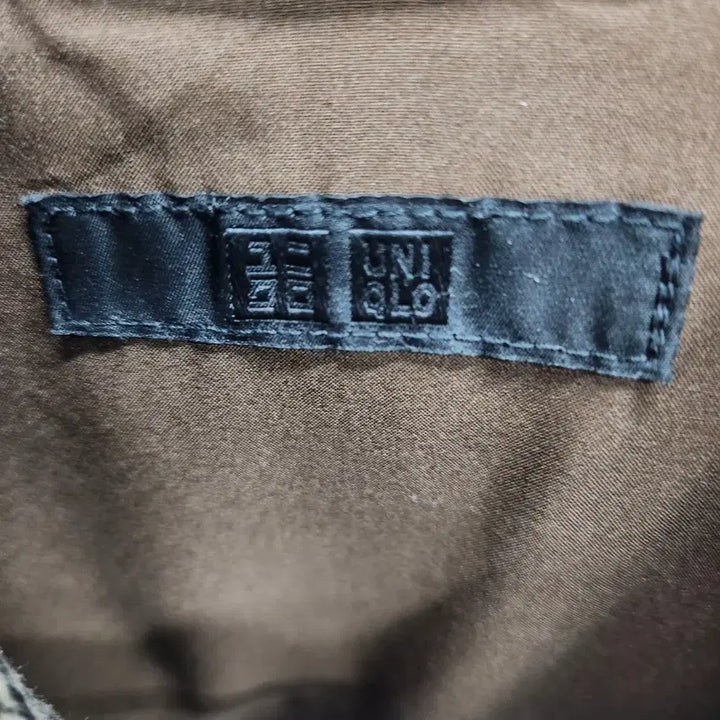 [BUNJANG] Uniqlo Houndstooth Check Pattern Wool Blouson Jacket XL / 유니클로 하운드투스 체크패턴 모직 블루종 자켓 XL