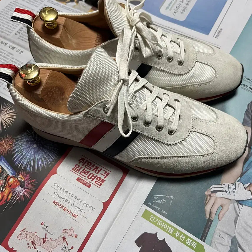 [BUNJANG] Thom Browne Tricolor Sneakers / 톰브라운 삼선 스니커즈 43 사이즈